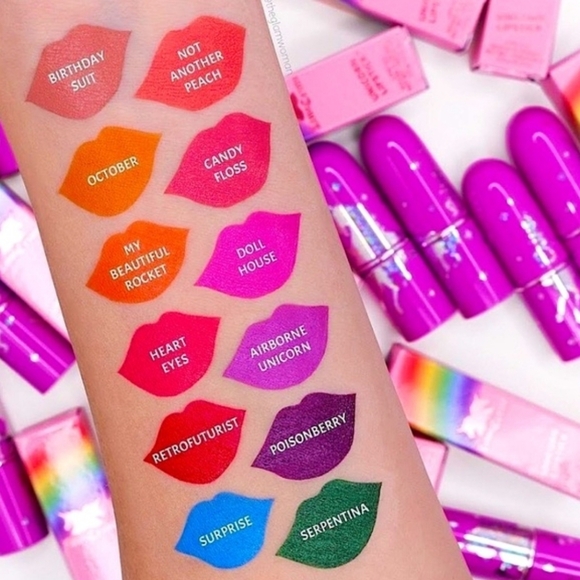 Not Another Peach Lime Crime Unicorn Lipstick Brand New, NO BOX - Picture 3 of 11